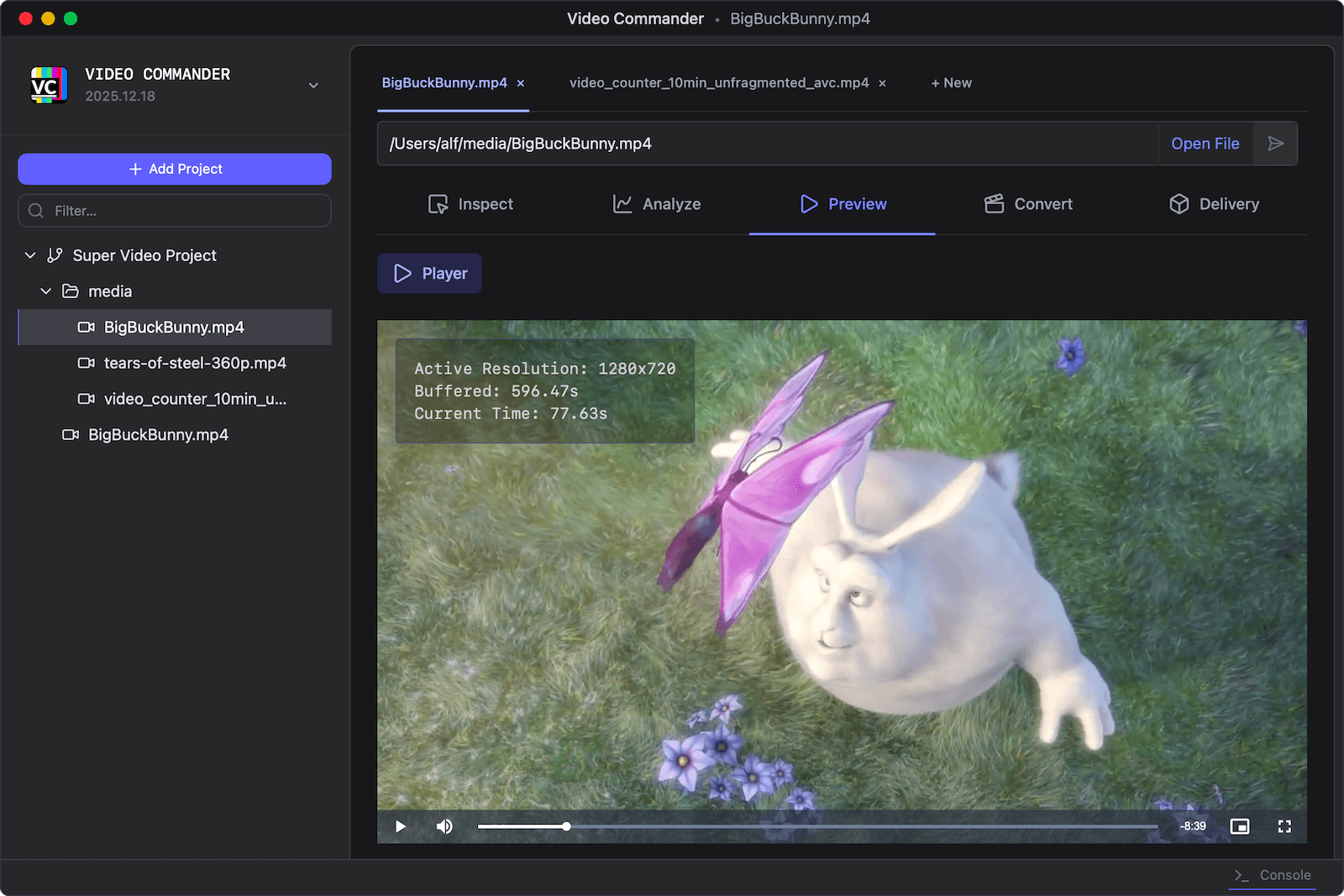 Video Commander - Player